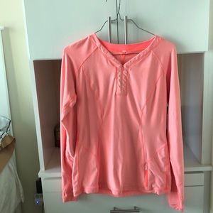 Lululemon long sleeve zip tee